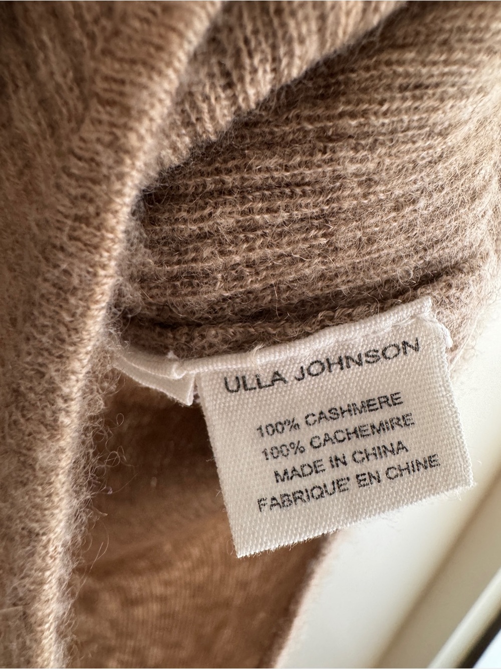 Ulla Johnson Cashmere Camisole Bodysuit L - Picture 3 of 4